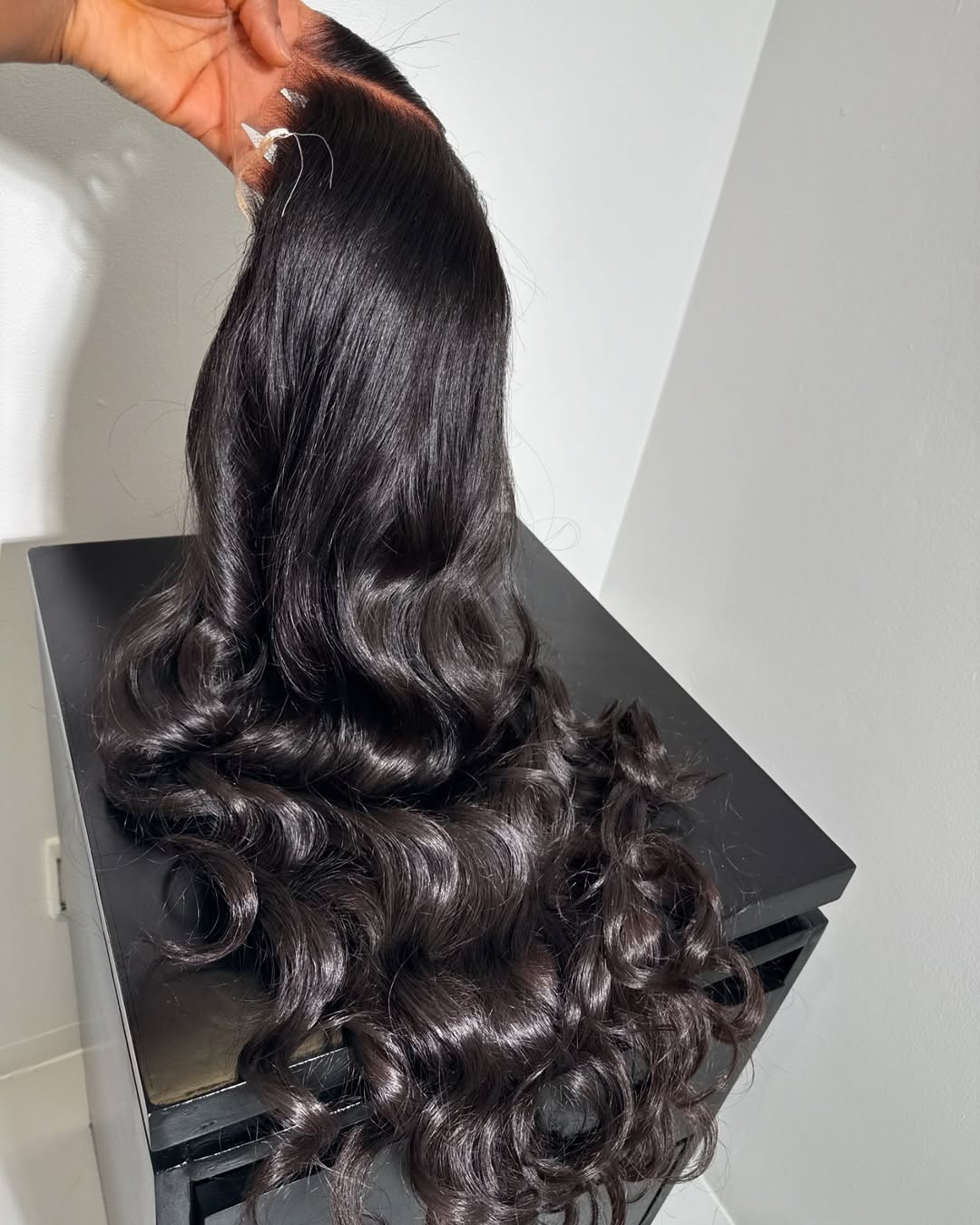 Glueless Wear And Go Human Hair Wig - Wig rambut manusia dengan renda transparan