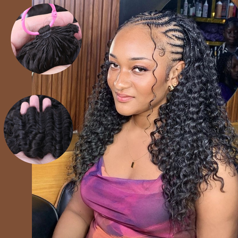 Hair Bundles - Rambut Manusia untuk Wanita Kulit Hitam