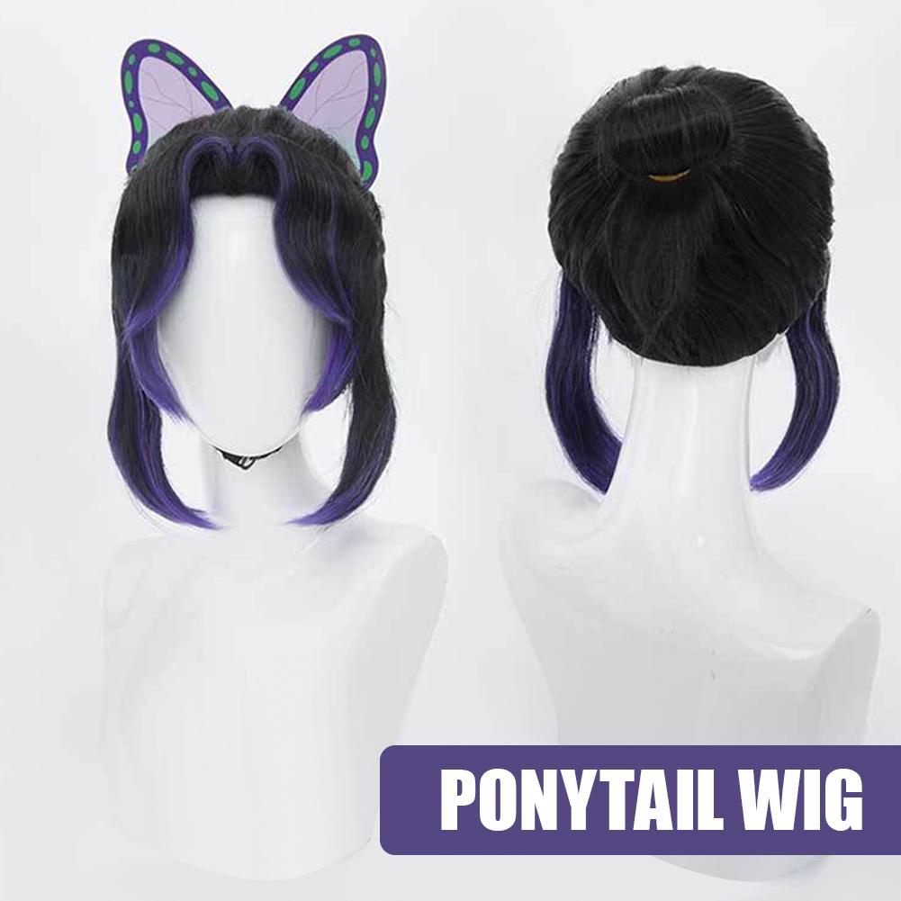 Synthetic Braided Wigs For Black Women - Wig Cosplay Kochou Shinobu Kocho Kualitas