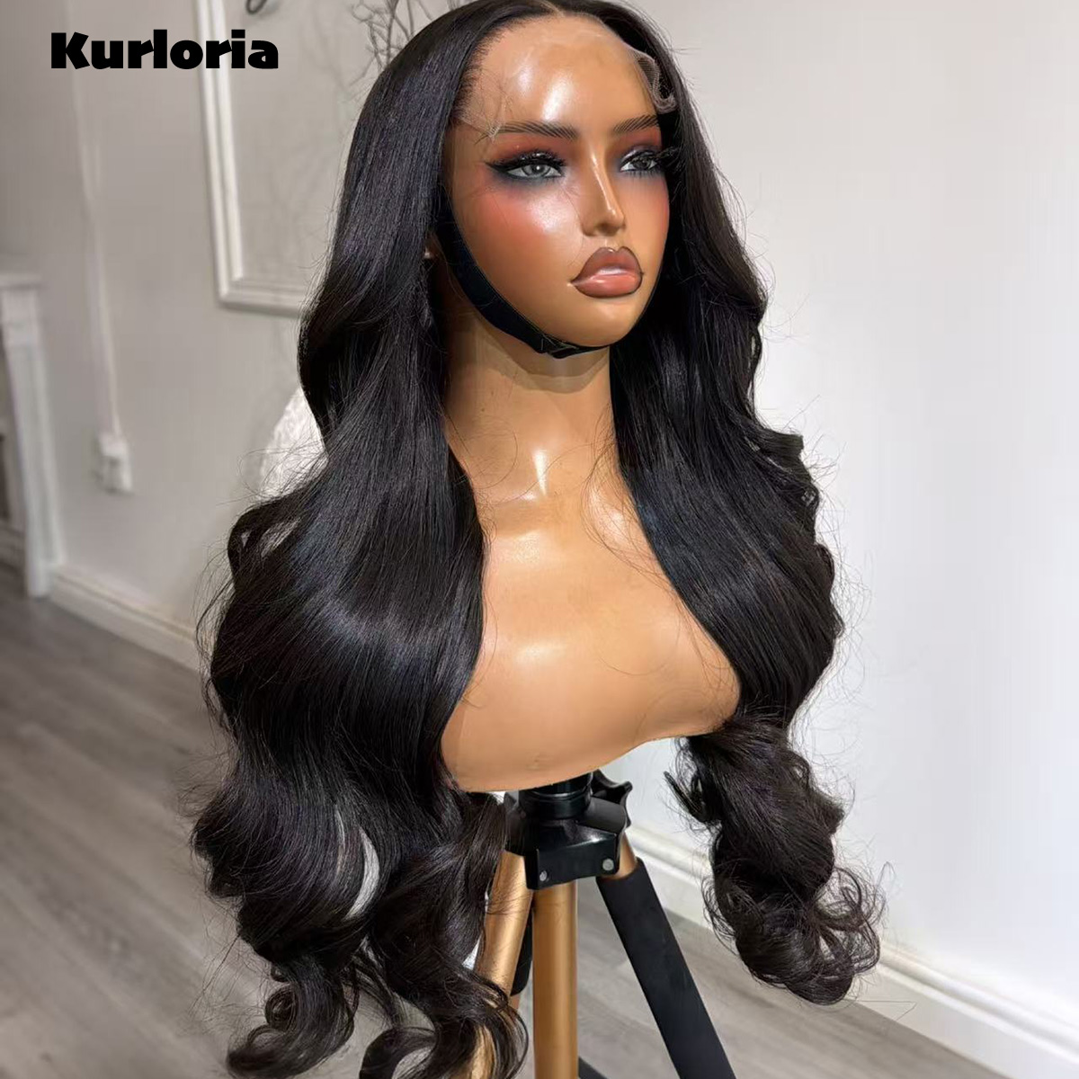Wig Rambut Asli 100% Hitam Ala - Glueless Wear And Go Human Hair Wig ulasan dan harga