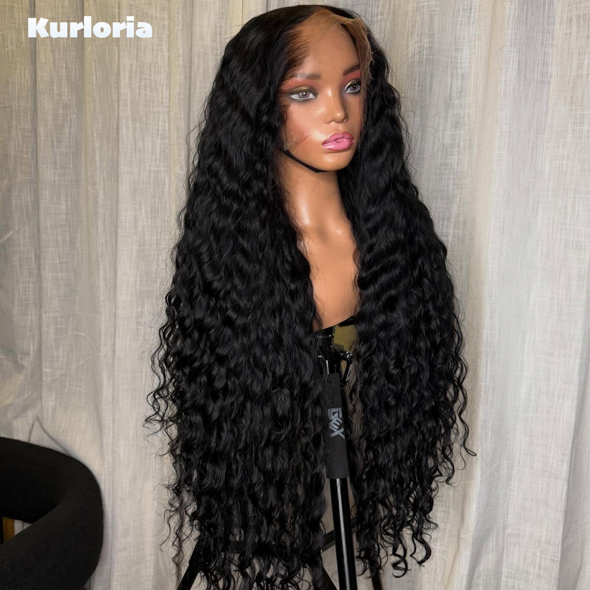 Wig Rambut Asli 100% Hitam Ala - Glueless Wear And Go Human Hair Wig ulasan dan harga